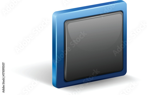tablet pc on white background
