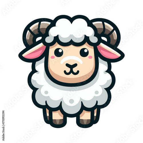 
sheep illustration design