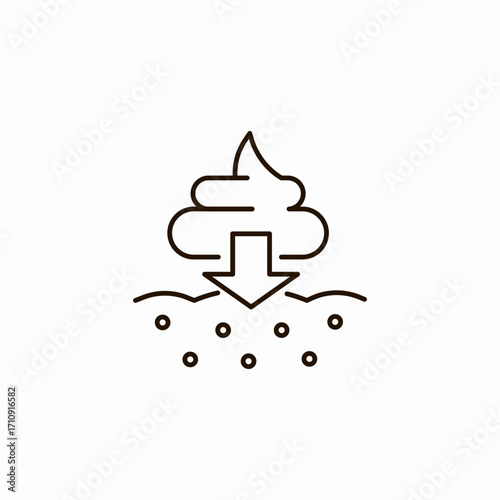 poop absorb icon icon sign vector