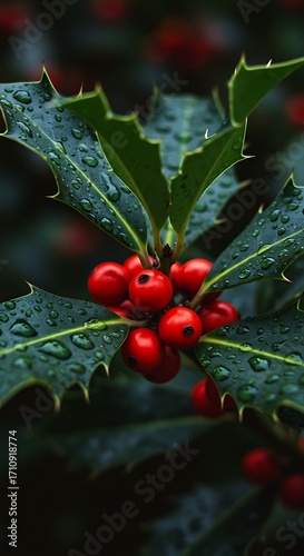 Crimson Dewdrops