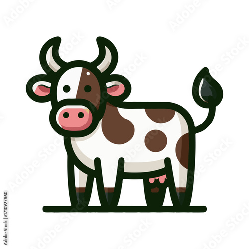 
cow illustration design