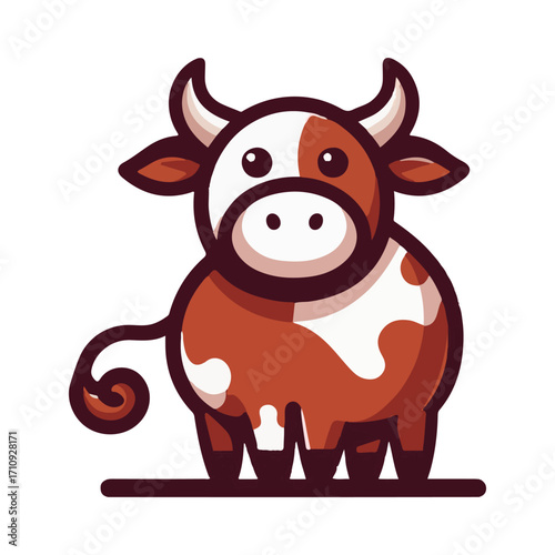 
cow illustration design