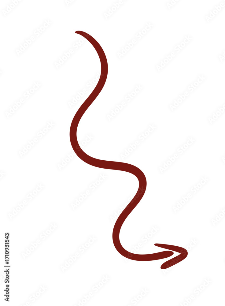 Fototapeta premium Hand drawn Arrow