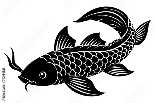 Koi Fish vector art
