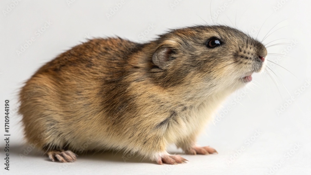 Fototapeta premium Lemming on studio background