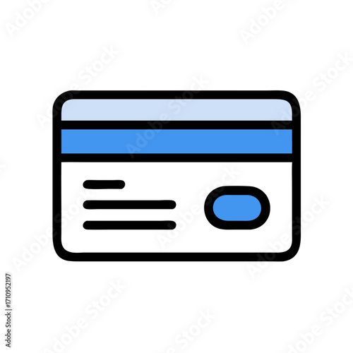 Credit card debit card financial card banking card payment card business card vector graphic