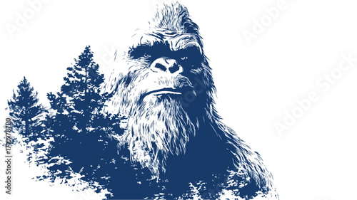Bigfoot Vector Logo for Professional Branding and Marketing
