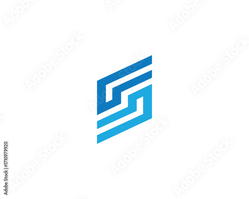 Letter S logo icon design template elements - vector sign