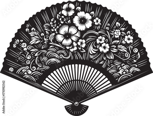 chines  folding fan