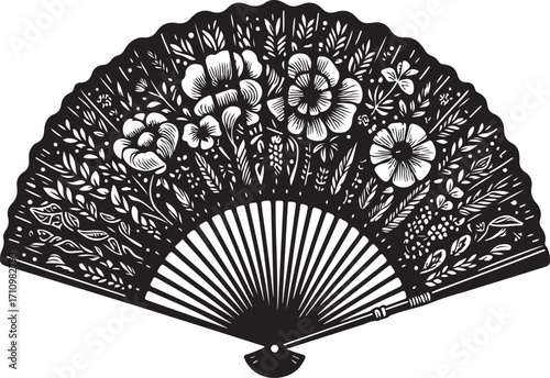 chines  folding fan
