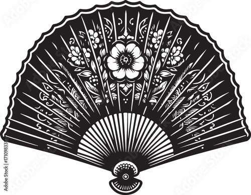 chines  folding fan