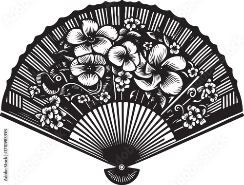 chines  folding fan