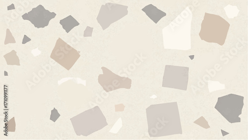 Stone wall background. Stone wall pattern for home exterior design texture backdrop. Vector illustration.	