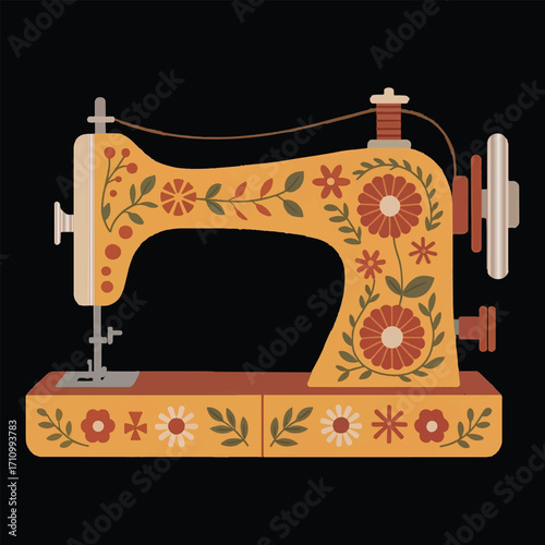 sewing machine and sewing