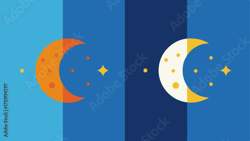 Day and Night Effects Two panels showing the effects on the skin