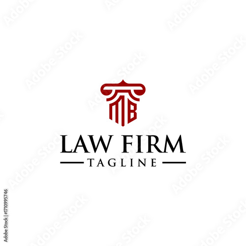 MB law logo design inspiration