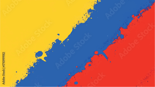 Abstract multicolor paint texture background. Multicolor Paint stroke abstract pattern. Colorful background.	