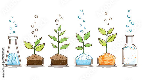 Effective Agricultural Mineral Fertilizers Introduction in Professional Farming Setup