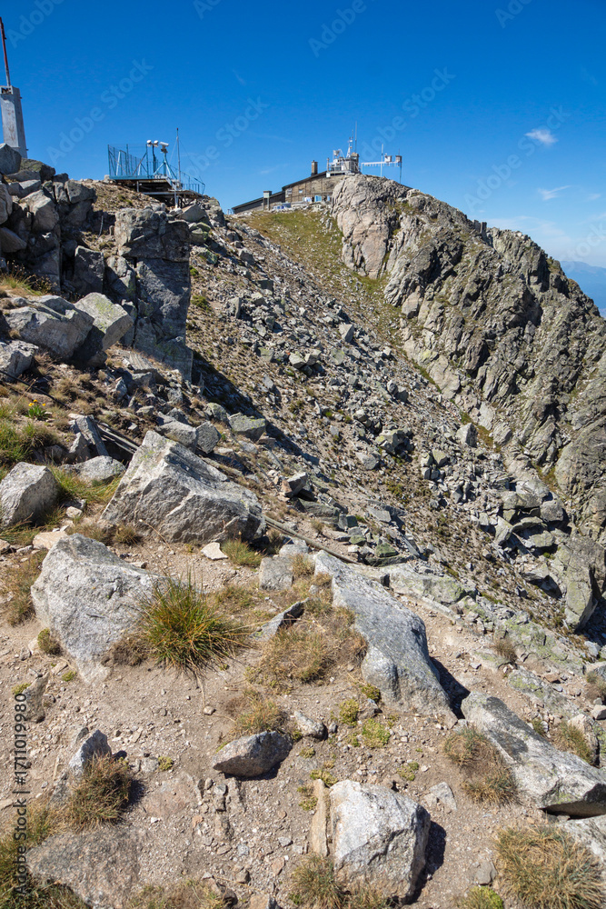 Fototapeta premium Landscape of Rila mountain Around Musala peak, Bulgaria