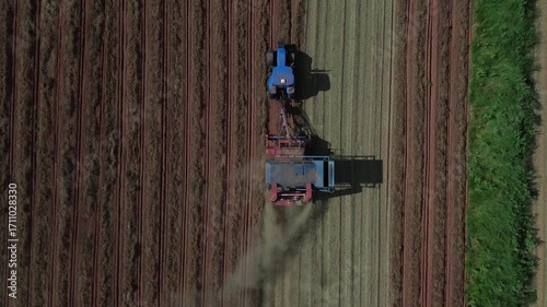 Machines working on peanut arrangement 3