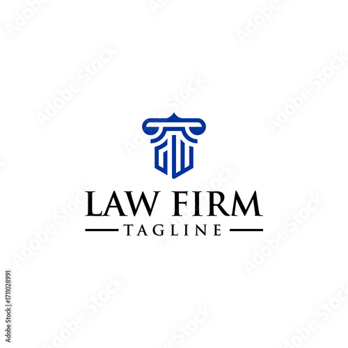 GW law logo design inspiration
