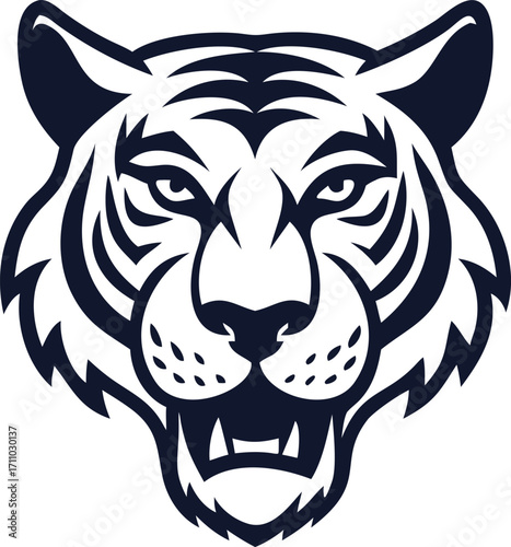 Tiger Face vector
