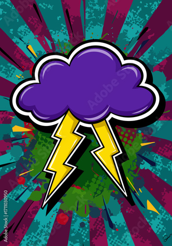 A vibrant new popart vision for 2025, capturing the dynamic energy of culture with a bold boxing glove in explosive color and modern flair