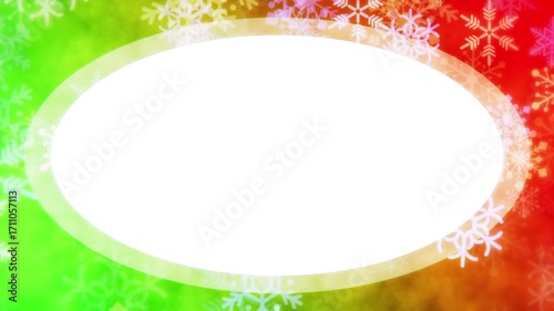 snowflake Looping frame material