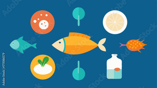 Collagen Sources An arrangement of natural sources of collagen such as fish chicken and bone broth visually representing dietary sources.