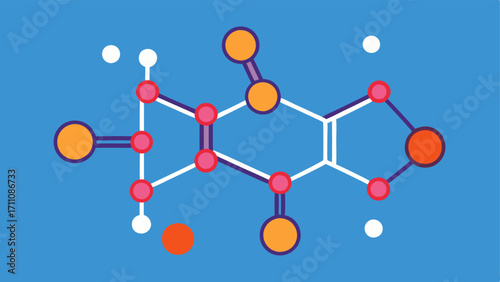 Chemical Structure A simple depiction of the chemical structures of active ingredients encapsulated within nanoparticles emphasizing their stability.