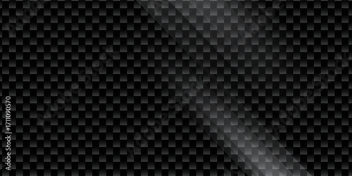 Black abstract geometric background. Modern shape concept.