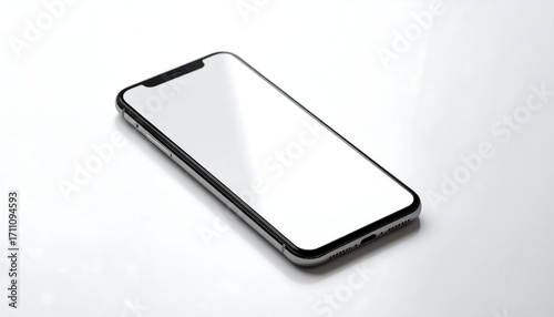 Smartphone on White Surface