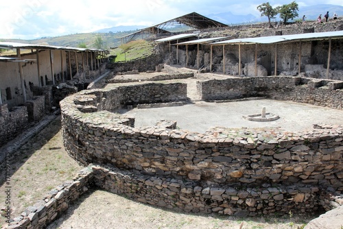 Wari Archaeological Zone, pre-Hispanic ruins at the old capital of the Wari Empire, Ayacucho, Peru