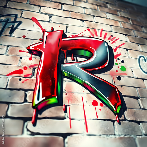 graffiti on wall