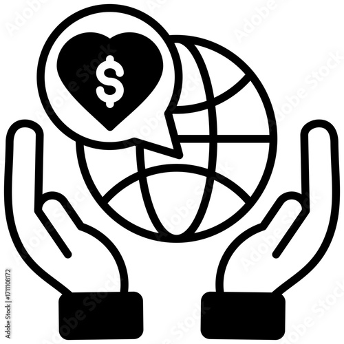 Nonprofit Work mixed icon