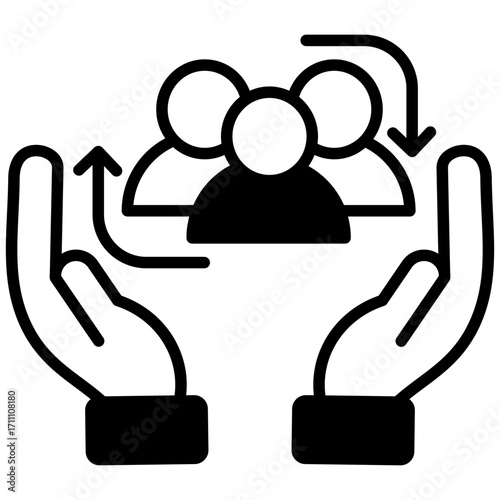 Social Welfare mixed icon