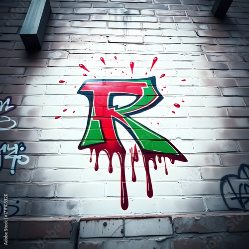 graffiti on wall