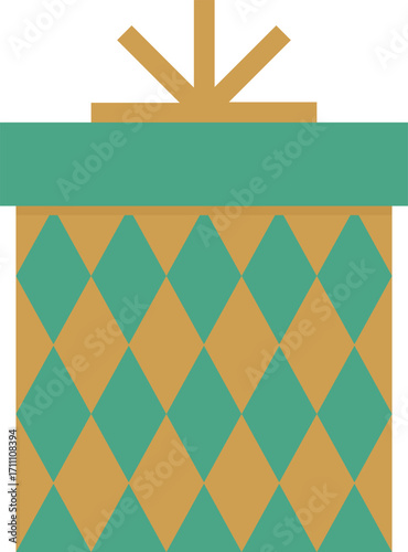 Christmas Geometric Gift Box