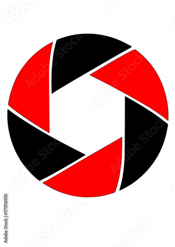 Camera Shutter Vector Icon for Photography