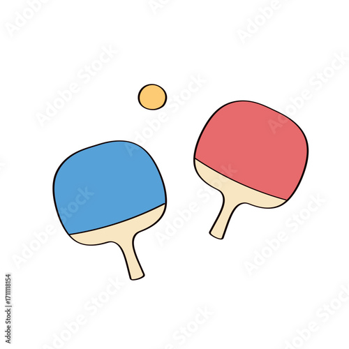 卓球のイラスト