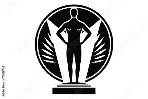 sculpting silhouette vector icon