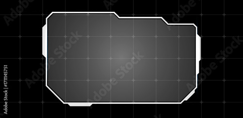 Futuristic HUD Lower Thirds and Interface Elements for Sci Fi and Cyberpunk Design	
