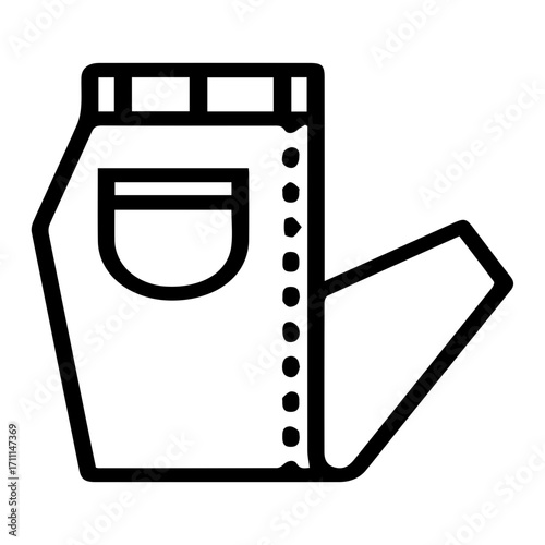 Pants Icon Illustration
