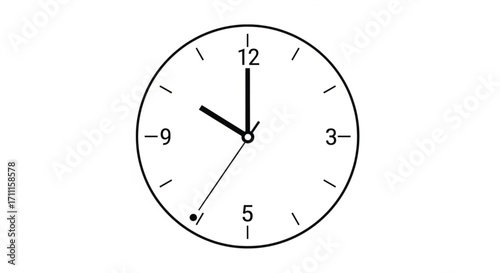 Classic analog clock face showing ten past ten, symbolizing punctuality and time management.