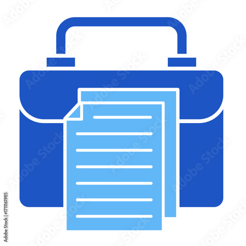 Suitcase  Icon Element For Design	