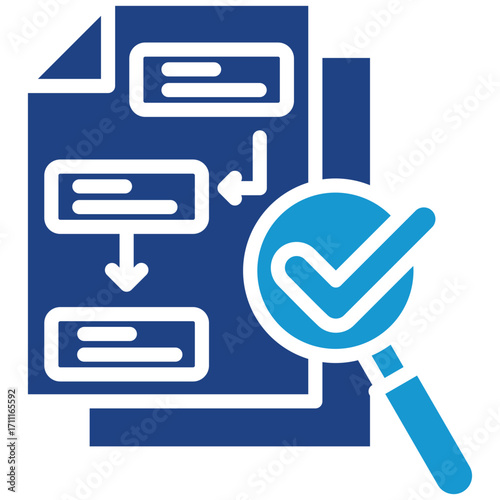 Internal Control glyph color icon
