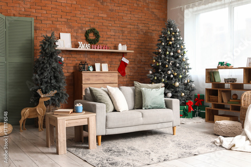 Interior of living room wit...