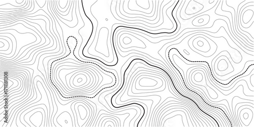 Topographic gold luxury map background. Geographic abstract pattern. The topo contour or wallpaper