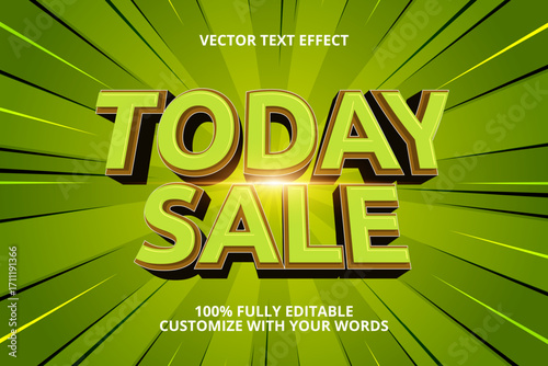 today sale editable text effect for sale