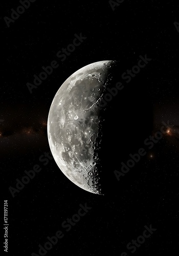 Lunar Half-Light: Celestial Detail
